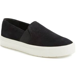 Vince Suede Leather Slip on Sneakers